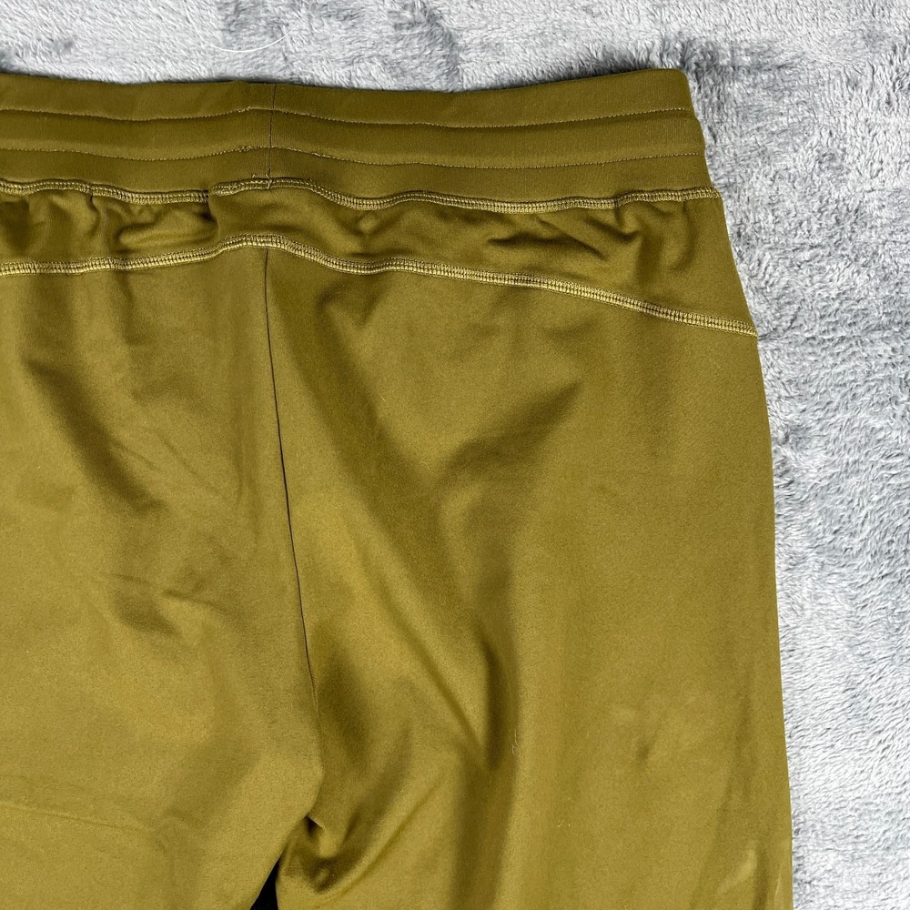 Zyia Active Unwind Jogger Pants Womens Medium Olive Green Mid Rise Drawstring - Picture 12 of 14